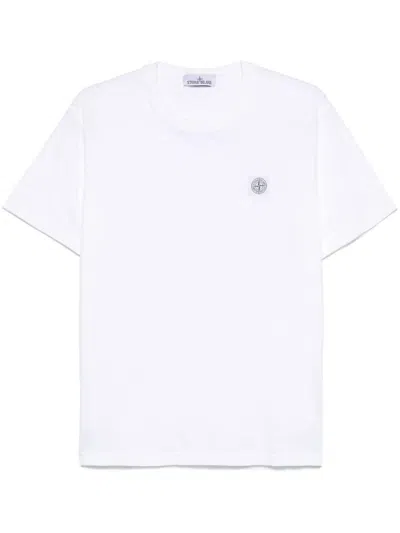 Stone Island T-shirts And Polos In White