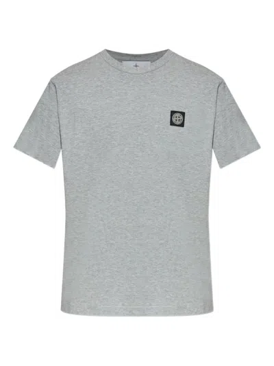 Stone Island T-shirts And Polos In Gray