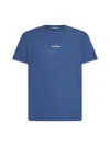 Stone Island T-shirts And Polos In Avion Blue