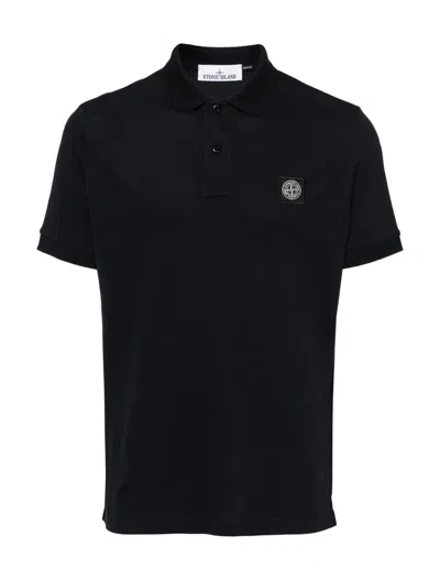 Stone Island T-shirts And Polos In Black
