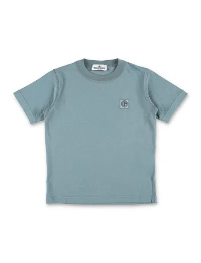 Stone Island T Shirts And Polos In Blue