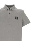 Stone Island Polo Shirt  Men Color Beige In Grey