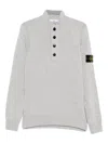 Stone Island 5100040 Button-fastening Patch-pocket Sweater In Multi
