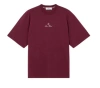 Stone Island Organic Cotton T-shirt In Purple