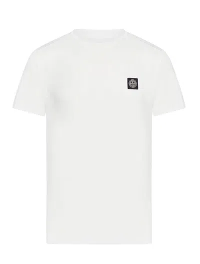 Stone Island T-shirts And Polos In White