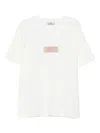 Stone Island Regular-fit Short-sleeve T-shirt With Archive-inspired Print In White