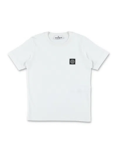 Stone Island T Shirts And Polos In White