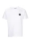 Stone Island T-shirts And Polos White In White