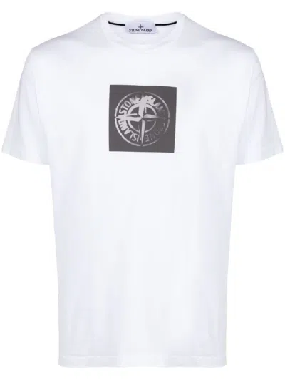 Stone Island T-shirts & Tops In 0001
