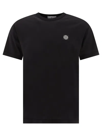Stone Island T-shirts & Tops In Black
