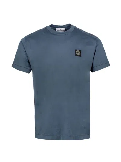 Stone Island T-shirts & Tops In Blue