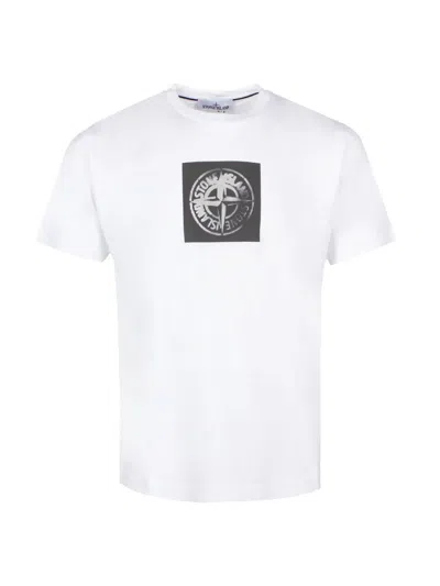 Stone Island T-shirts & Tops In White