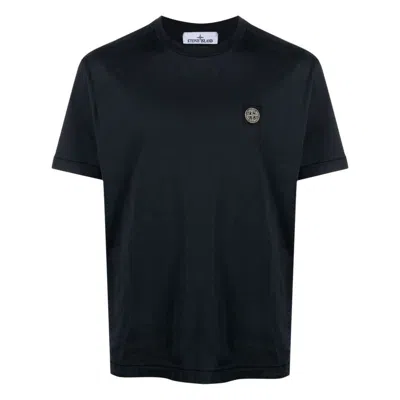 Stone Island T-shirts In Blue