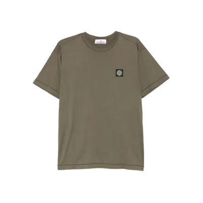 Stone Island T-shirts In Green