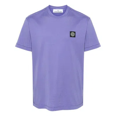 Stone Island T-shirt  Men In Violet