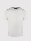 Stone Island Ivory Combed Organic Cotton Jersey T-shirt