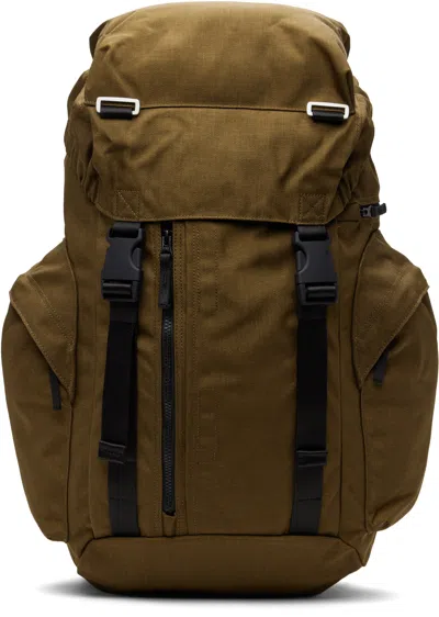 Stone Island Tan Resin Treated Cordura 1500 Backpack
