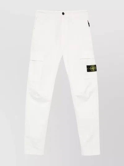 STONE ISLAND TAPERED LEG CARGO TROUSERS