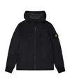 Stone Island Technical Hooded Jacket In Red