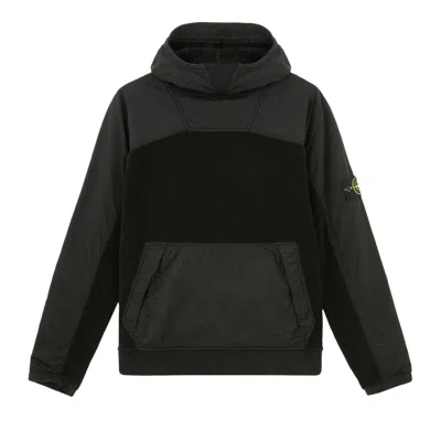 Pre-owned Stone Island Technical Patch Sweatshirt 'black' | Men's Size S