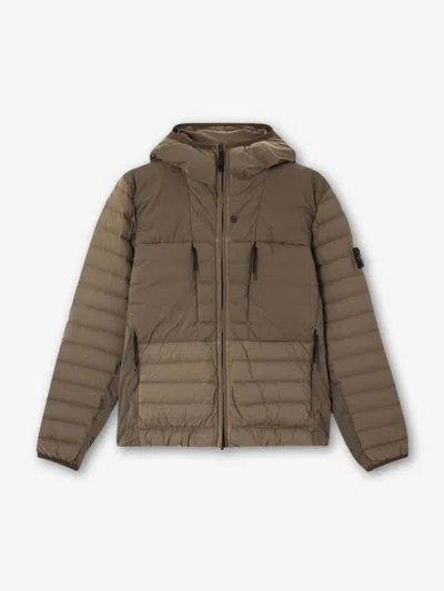 STONE ISLAND STONE ISLAND TECHNICAL PUFFER HOOD
