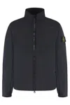 Stone Island Coat Technical Fabric Drawstring Adjustable