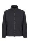 Stone Island Coat Technical Fabric Drawstring Adjustable