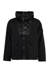 Stone Island Techno Fabric Jacket In Black