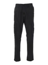 Stone Island Slim Pants In Black