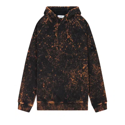 Pre-owned Stone Island Tie-dye Hoodie 'orange' | Men's Size Xl
