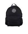 Stone Island Top Handle Backpack In Black