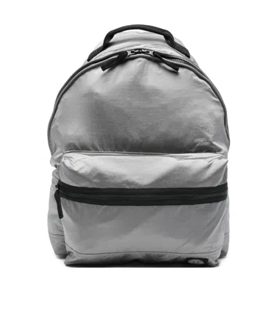 STONE ISLAND STONE ISLAND LOGO PATCH ZIPPED BACKPACK