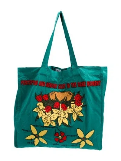 Pre-owned Stone Island Tote In Green