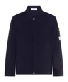 Stone Island Navy Casual Jacket In Blue