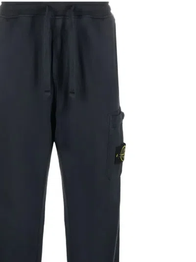 Stone Island Tracksuit Trousers In Blue