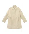 Stone Island Trench Coat With Natural Weather Barrier In Nude