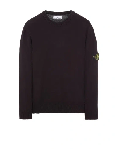 STONE ISLAND STONE ISLAND TRICOT BLEU COTON