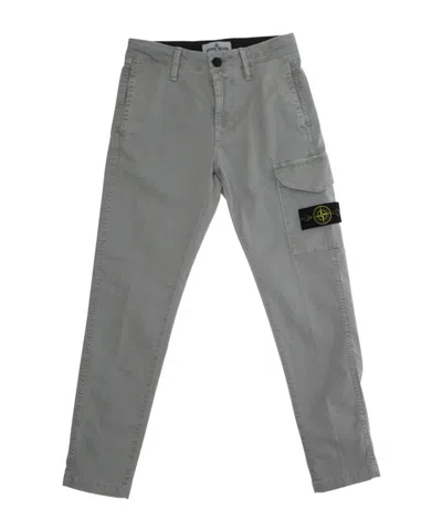 Stone Island Trousers In Gray