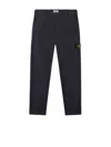 Stone Island Cotton Regular Fit Pants In Black