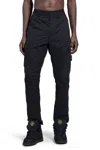 Stone Island Regular Tapered Pants In Black