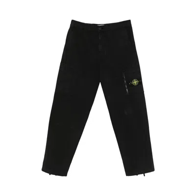 Pre-owned Stone Island Trousers 'black' | Men's Size 33
