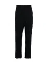 Stone Island Compass Badge Straight-leg Trousers In Blue