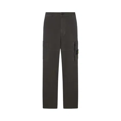Pre-owned Stone Island Trousers 'coal Grey' | Men's Size 32