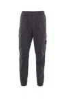Stone Island Cargo-pocket Elasticated Trousers In Gray