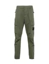 Stone Island Compass Cargo Trousers In Muschio