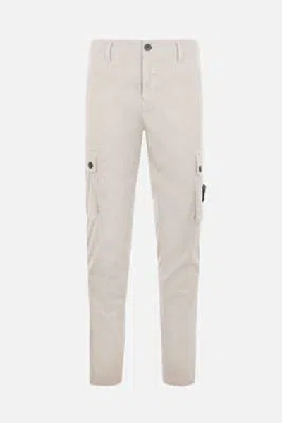 Stone Island Trousers In Plaster