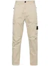 STONE ISLAND STONE ISLAND TROUSERS WITH PATCH
