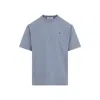 Stone Island Regular-fit T-shirt With Compass Patch In Blue