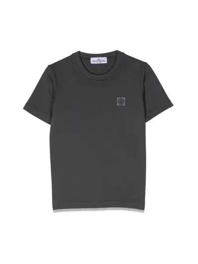 Stone Island T-shirt - Blue Grey In Gray