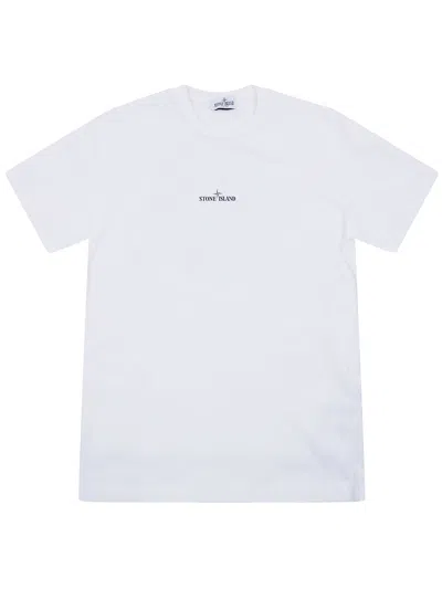 Stone Island Junior T-shirt Kids Color White